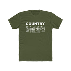 Men's Country Is A Lifestyle Tee