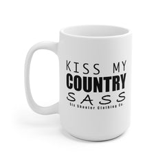Kiss My Country Sass Coffee Mug