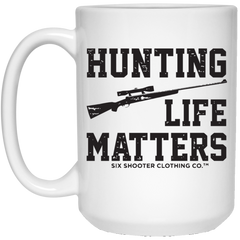 Hunting Life Matters Coffee Mug and Tea Mug