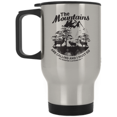 Deer & Elk Mountains Are Calling Travel Mug