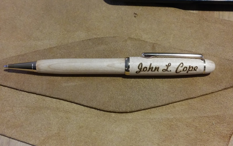 Wooden Pen Custom Engraved with Name