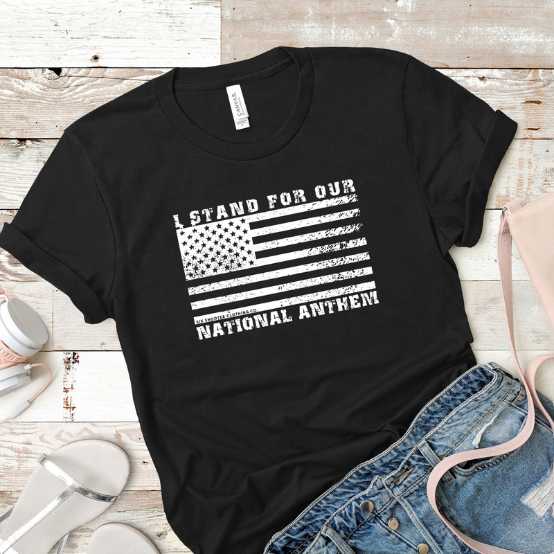 Women's I Stand For Our National Anthem Tee