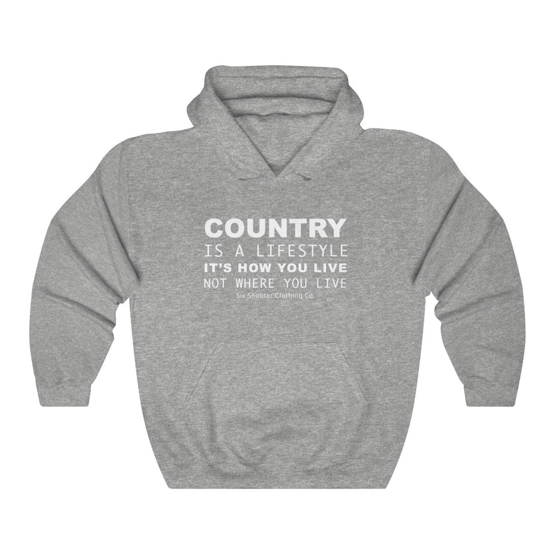 Men's Country Is A Lifestyle Hoodie