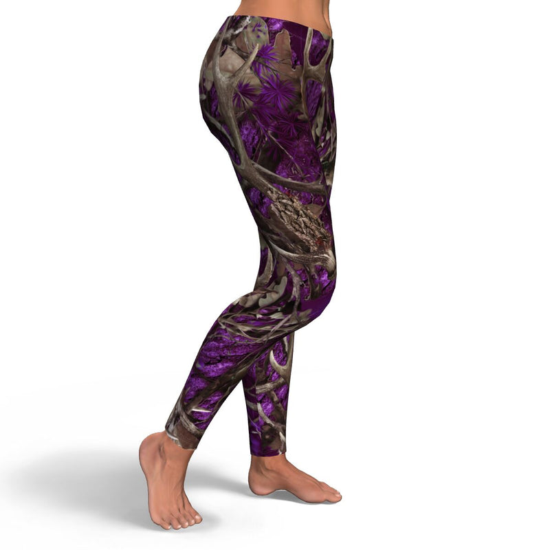 Camo & Country Women's Purple Camo Full Length Leggings