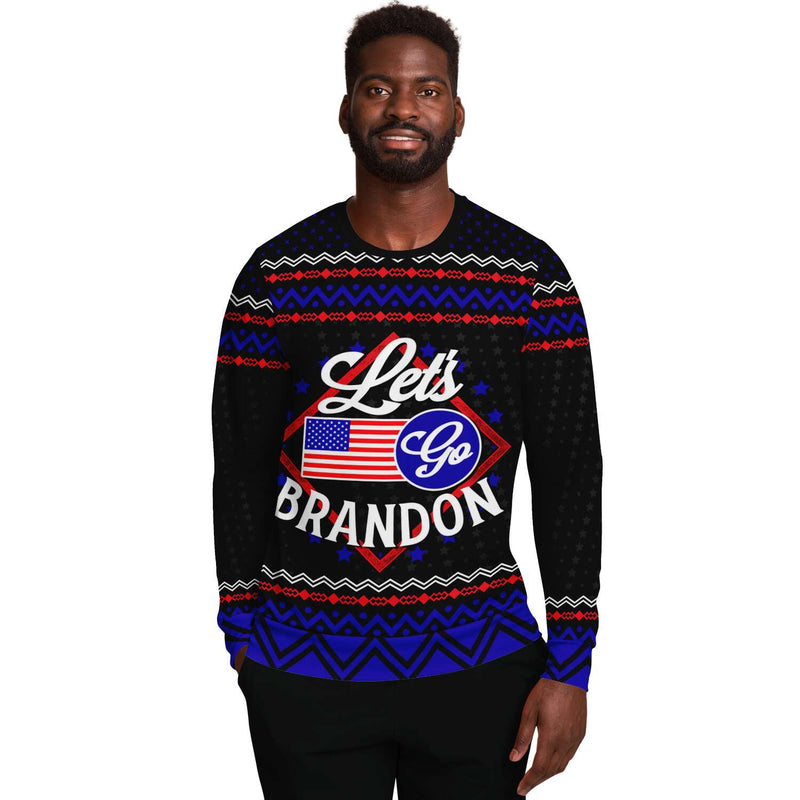 Let's Go Brandon Festive Party Sweatshirt