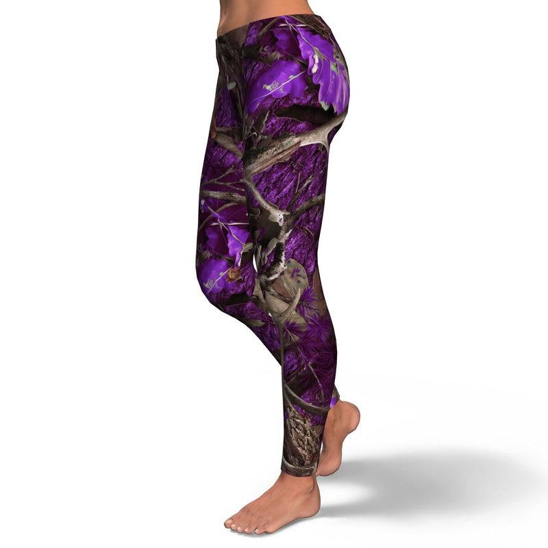 Camo & Country Women's Purple Camo Full Length Leggings
