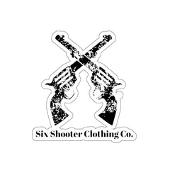 Six Shooter Clothing Brand Sticker