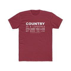 Men's Country Is A Lifestyle Tee