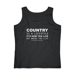 Women's Country Is A Lifestyle Tank