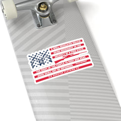 2nd Amendment Flag Sticker