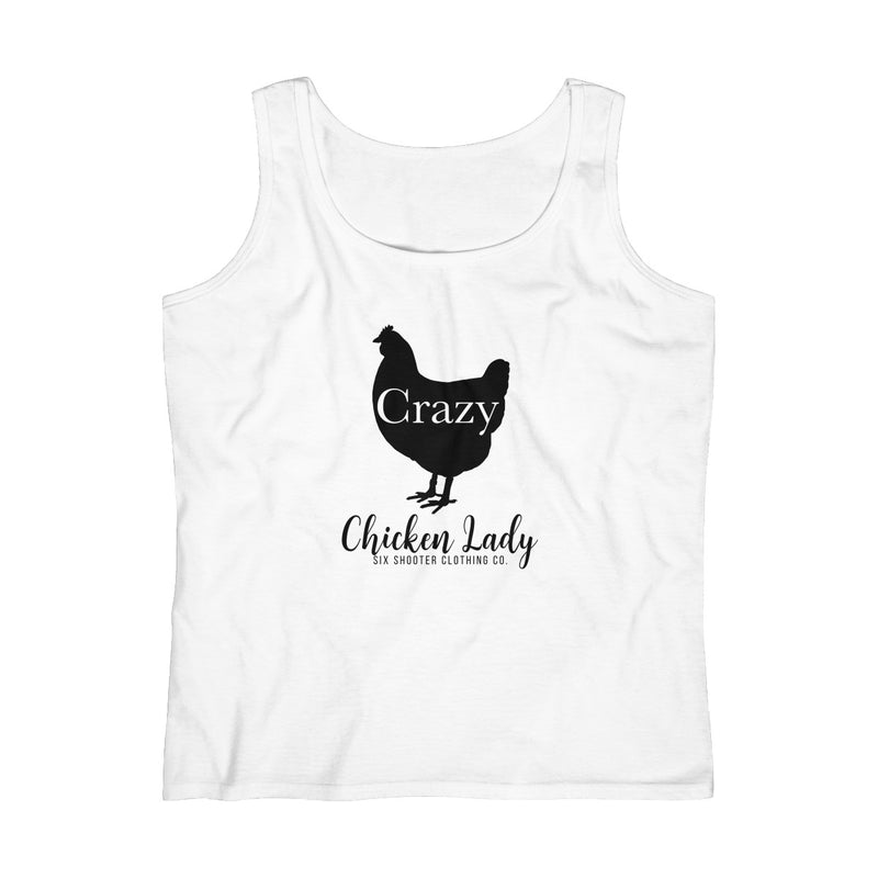 Crazy Chicken Lady Tank