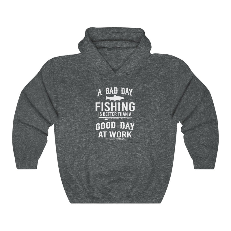A Bad Day Fishing Men's Hoodie