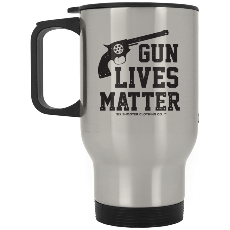 Second Amendment G U N Lives Matter Travel Mug