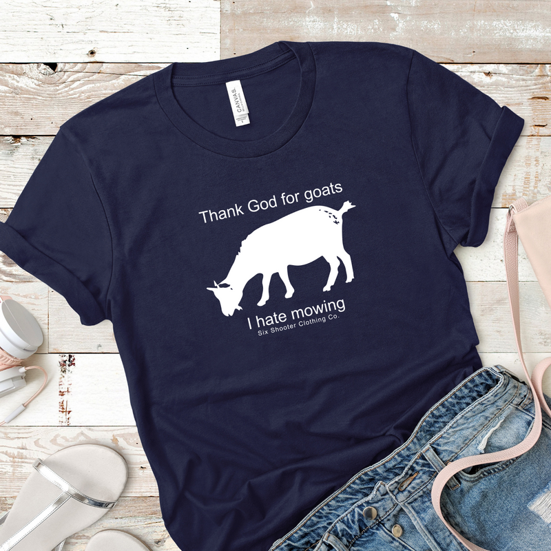 Women's Thank God For Goats Tee
