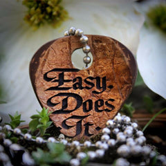 Easy Does It Hand Crafted Guitar Pick Necklace
