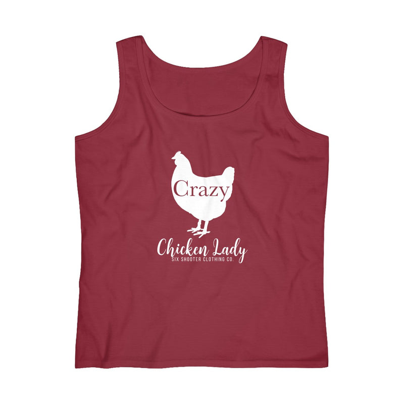 Crazy Chicken Lady Tank